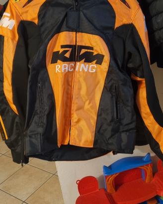 GIUBBINO CON PROTEZIONI KTM
