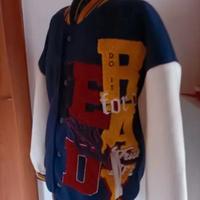 Giubbotto unisex stile college 