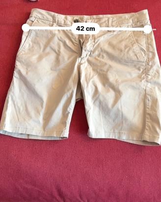 Bermuda uomo beige Manuel Ritz taglia 46