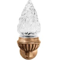 Lampada di bronzo per cimitero