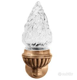 Lampada di bronzo per cimitero