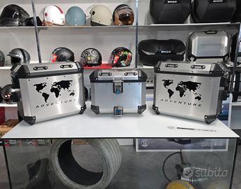 Tris valigie bauletto Voge Valico 500 ds/dsx