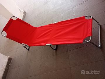 lettini da spiaggia pieghevoli 