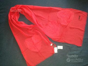 Sciarpa di seta MOSCHINO originale nuova