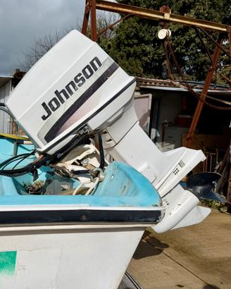 Motore Fuoribordo Johnson 70 HP 2T con documenti