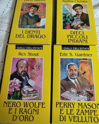 Lotto i gialli dell'estate 4 libri