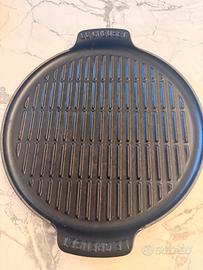 LE CREUSET Grill rotondo extralarge in ghisa