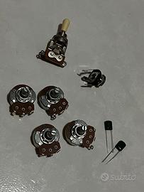 Elettronica chitarra Les Paul