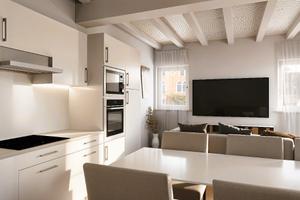 Rif. 430 Duplex con terrazzo