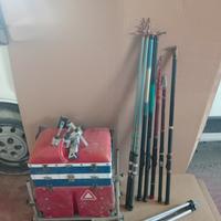 attrezzatura da pesca 