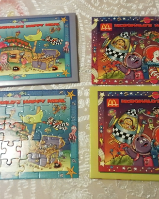 Puzzle Ronald McDonald Originali anni '90