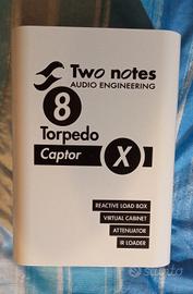Two notes captor x 8 ohm 2,5 anni garanzia thomann