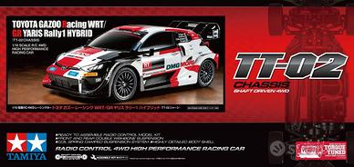 Kit Auto R/C Tamiya Toyota Yaris WRT -  Scala 1/10