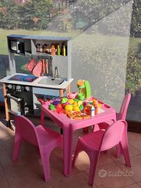 cucina in legno  per bambini