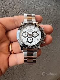 Rolex daytona 116500LN bianco Abbigliamento e Accessori In vendita a Vibo Valentia