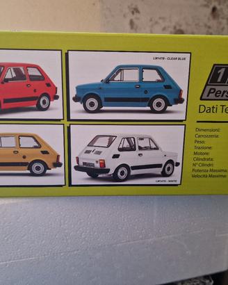 modellino 1/18 Fiat 126 Personal 4 Laudoracing 