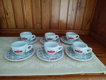 tazzine da caffe Moreno da collezione 