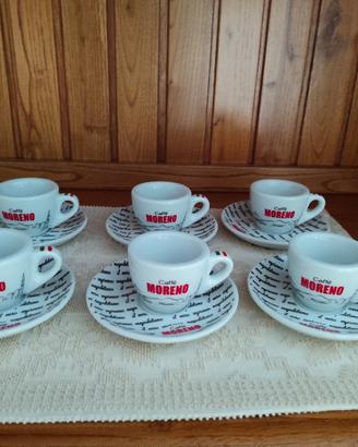 tazzine da caffe Moreno da collezione 