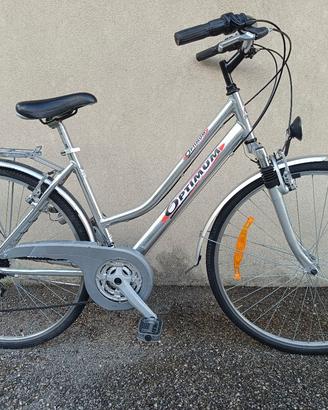 Bici in alluminio, completa e in ordine