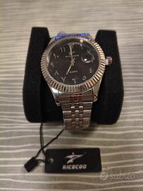 orologio quarzo acciaio 