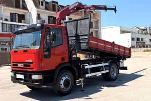 iveco eurocargo 120e18 gru e ribaltabile