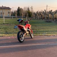 Honda cr 125 targato
