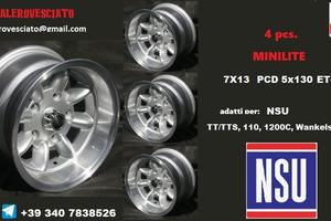 Cerchi minilite 7x 13 5x130 et-7 nsu