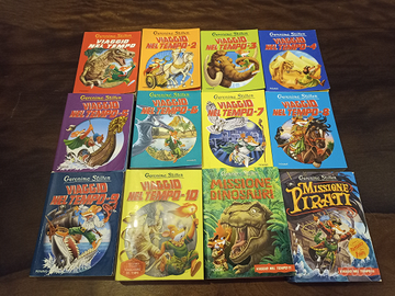 Geronimo Stilton Viaggio nel tempo saga completa