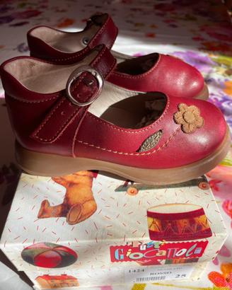 Lotto di 3 paia di scarpe bambina n.25