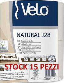 15 Rotoli Carta Igienica Jumbo "Velo Natural Jumbo