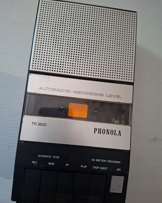 registratore a cassette  Phonola TR3650 