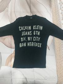 Maglione Nero Calvin Klein 