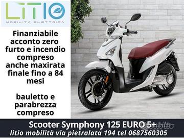Sym Symphony 200 2026 PROMO BAULE E PARABREZZA fin