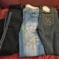 jeans e pantaloni vintage , taglia 40-42.