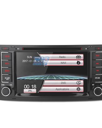 RADIO NAVIGATORE 7" PER VOLKSWAGEN VW TOUAREG T5 