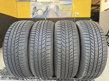 4 Gomme 215/55R17 Continental Inverno 99% residui