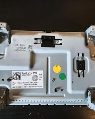 Original VW Golf 7 Discover Pro 9,2" Glass Display