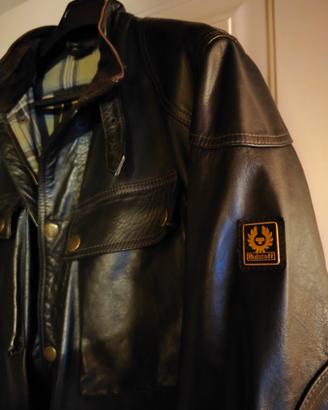 Belstaff Giacca pelle Trialmaster Genuine Leather 