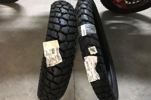 Coppia pneumatici 130 80 17 S , 90 90 21 S - NEW