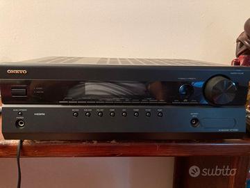 Home Theater Onkyo HT R380 con casse  e subwoofer