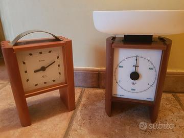 Orologio da tavolo e bilancia  cucina Rede design