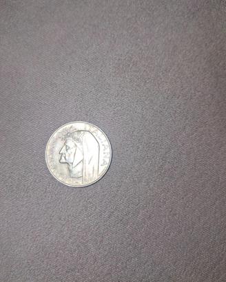 500 lire Dante Alighieri 