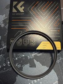 Filtro K&F Connect NANO-X Series Protector UV 82mm