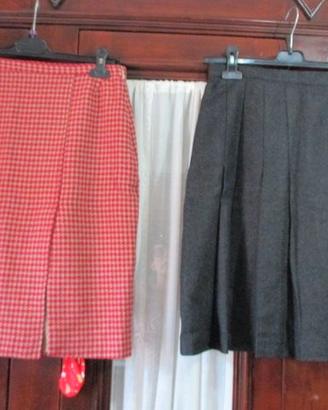 Nr. 2 minigonne nuove tg 44-42(E 4 cad.)