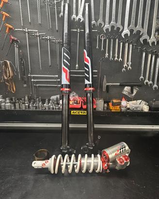 Forcelle kyb lippolis e mono xact pro per ktm
