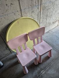 Tavolo + Sedie bambini ikea