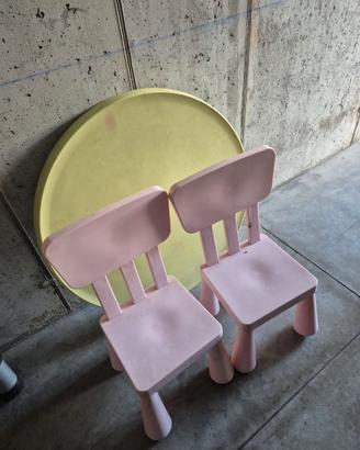 Tavolo + Sedie bambini ikea