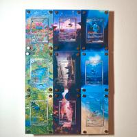 Quadro espositivo Pokemon , 9 pezzi 10x15 