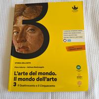 Libro scolastico l’arte del mondo..