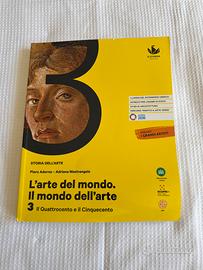 Libro scolastico l’arte del mondo..